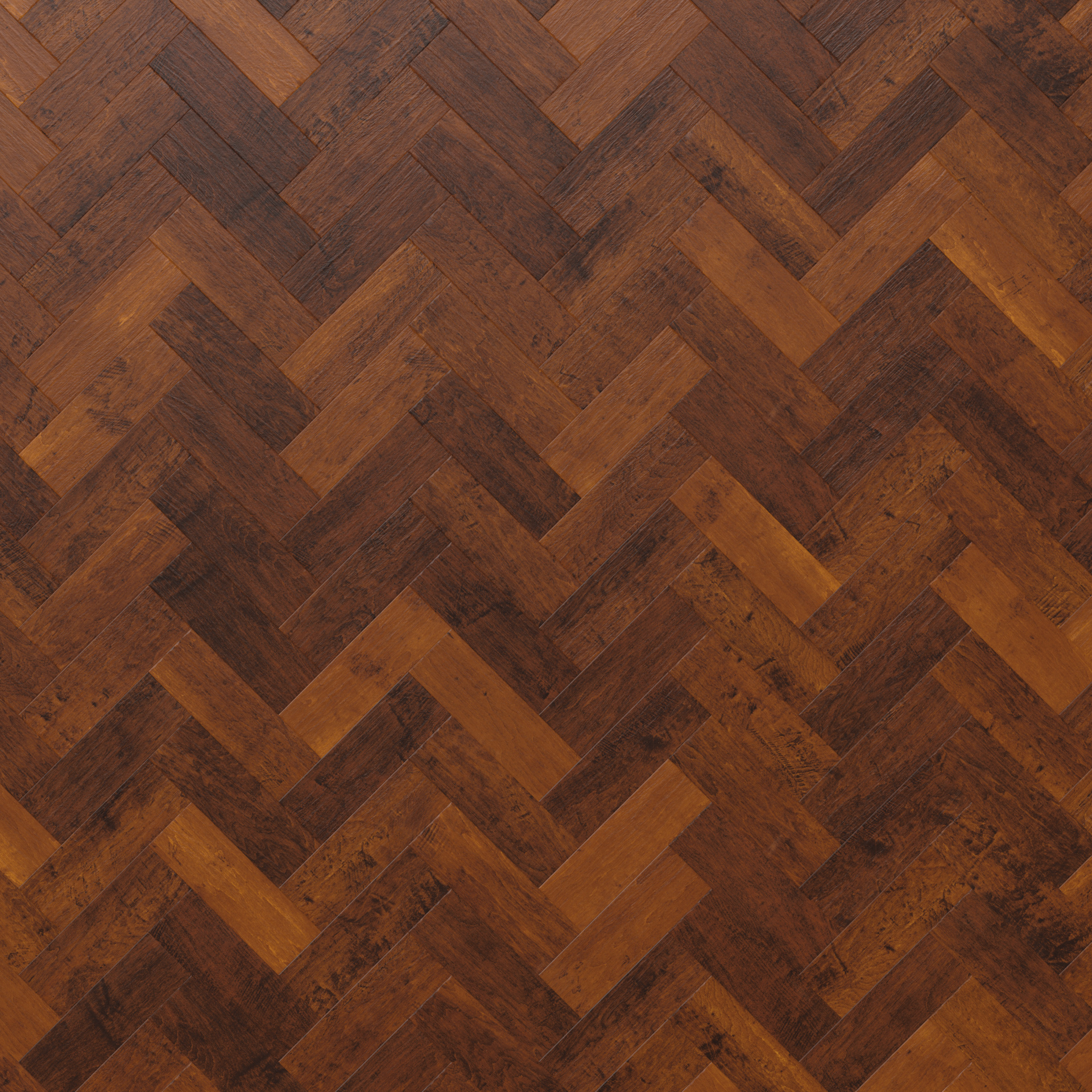 Karndean Art Select Wood - Spanish Cherry Parquet AP05 Safety Flooring