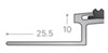 Stair Nosing 10mm-15mm Gauge