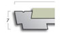 Stair Nosing 7mm-10mm Gauge