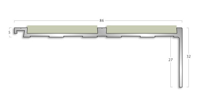 Gradus stair nosing - G12