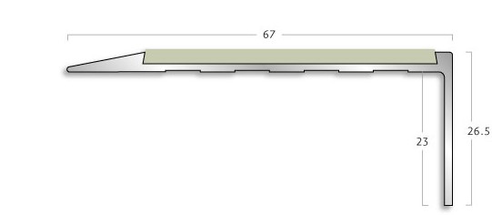 Gradus stair nosing - AS20