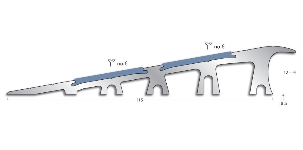 Transition Strip Heavy-duty - ELAR1830