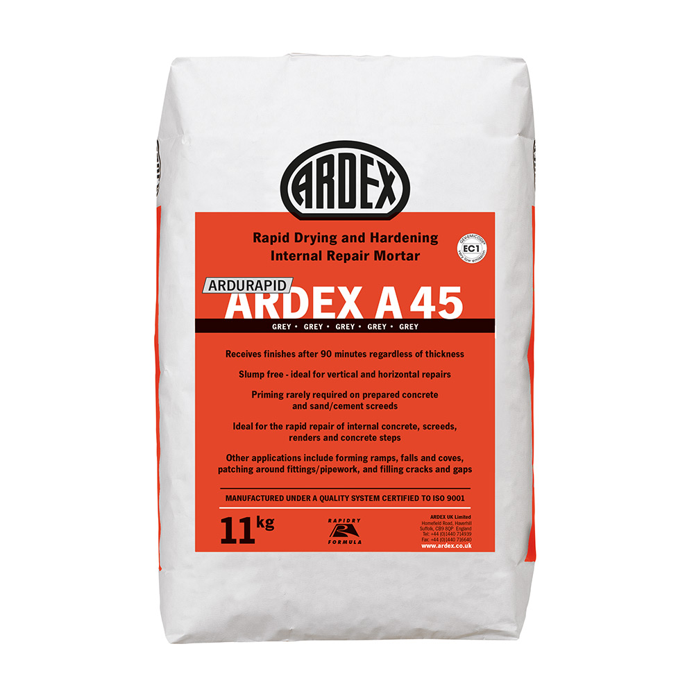 Floor Preparation ARDEX ARDURAPID A 45