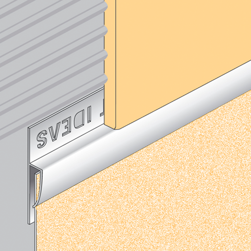 White Captile Strip Safety Flooring