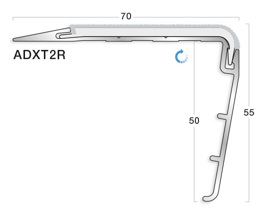 GRADUS STAIR NOSING - ADXT2R