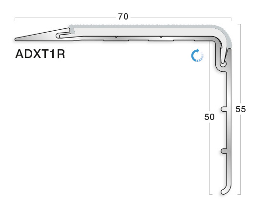 GRADUS STAIR NOSING - ADXT1R