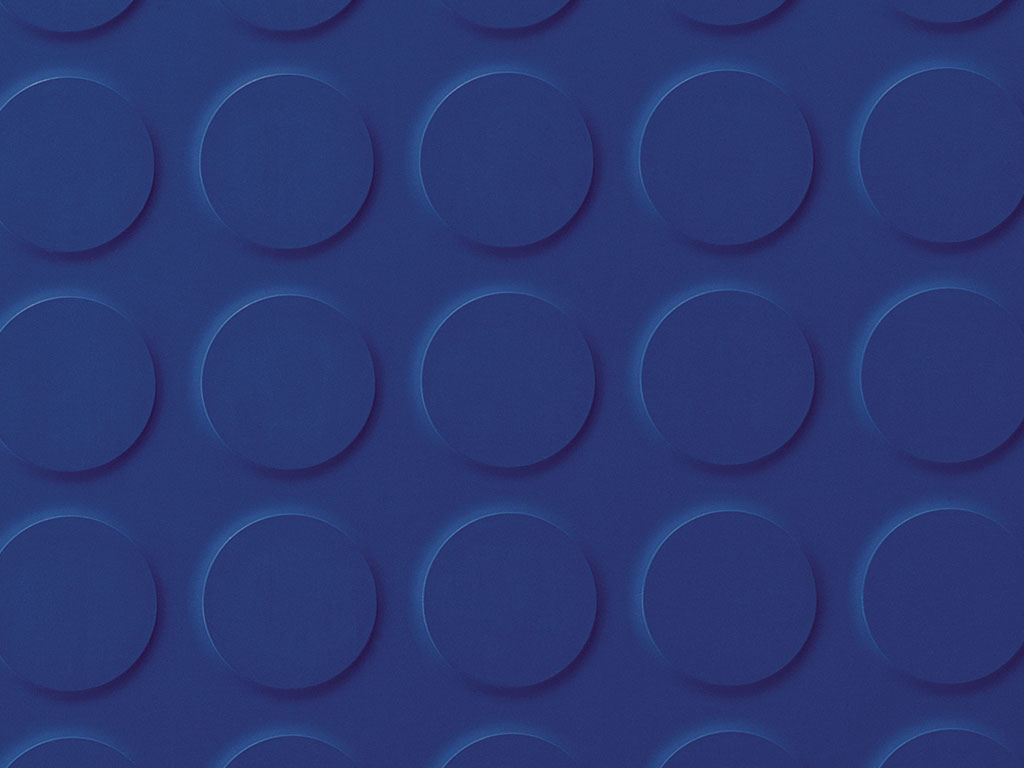 Planet mars - Studded rubber tiles Planet Rubber Flooring - Mars Royal Blue Studded Tile